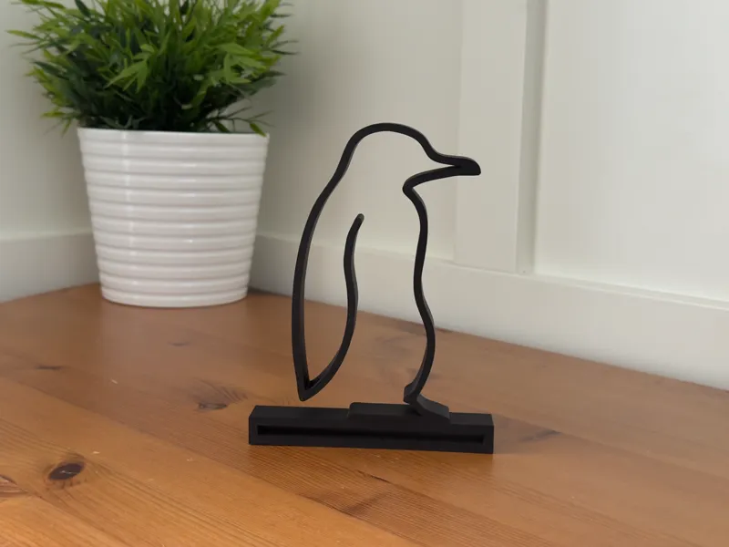 Penguin modern animal home decor