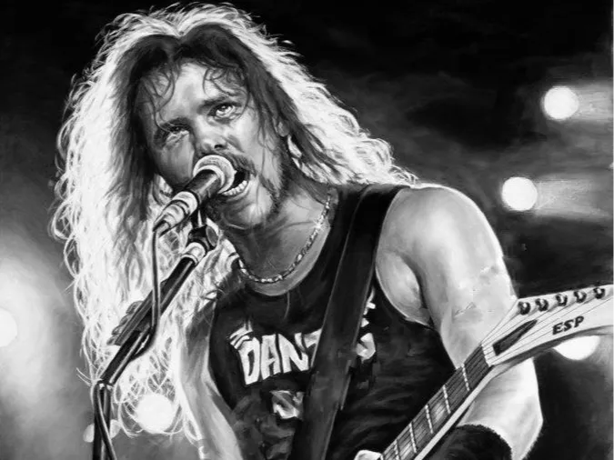 James Hetfield HueForge