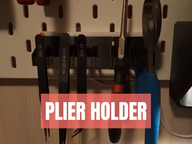 Skadis - Tweezer and Plier Holder