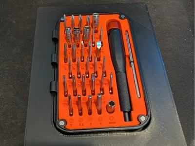 LTT Precision Screwdriver Gridfinity (31 bit set)