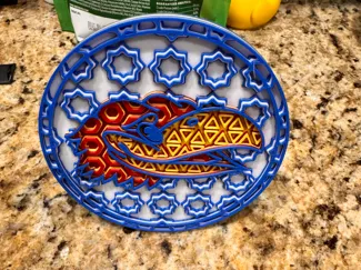 Kansas JayHawks Coaster