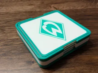 Werder Bremen Bierdeckel mit Box