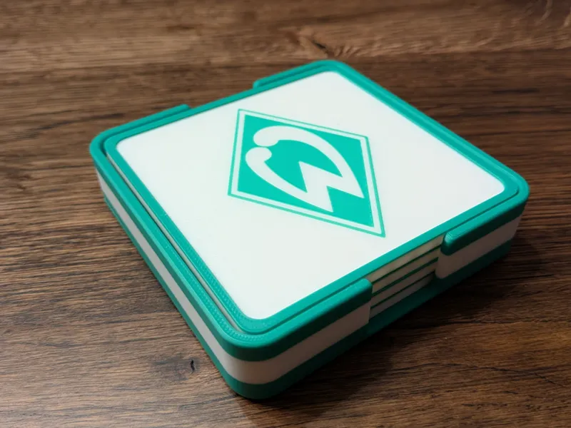 Werder Bremen Bierdeckel mit Box