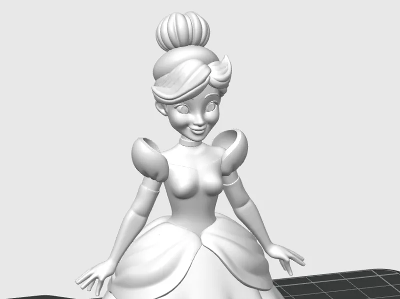 Cinderela/Cinderella-Disney Princess-by Modeliza3D