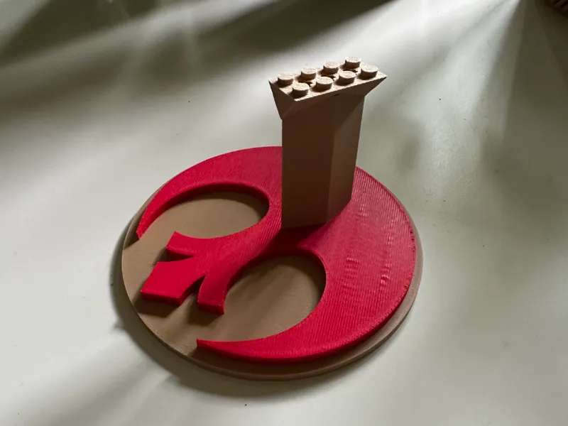 Star Wars Bricks Display Stand - Rebels Sign