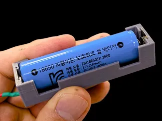 18650 Battery Holder with Protection Circuit