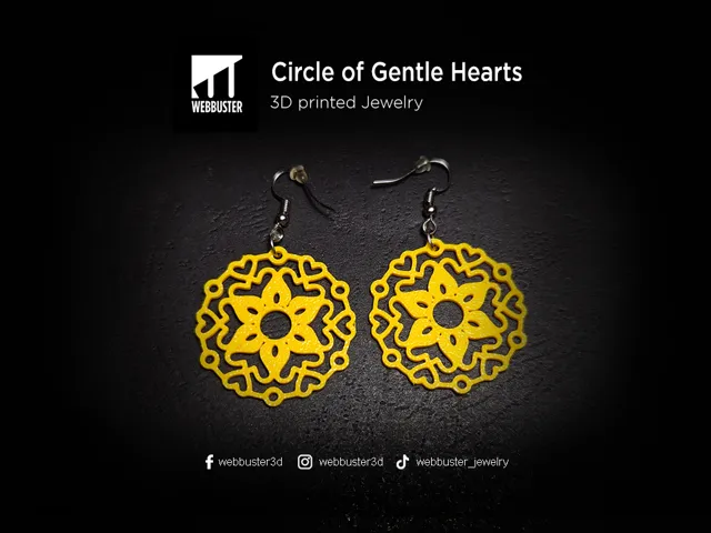 Circle of Gentle Hearts Earrings