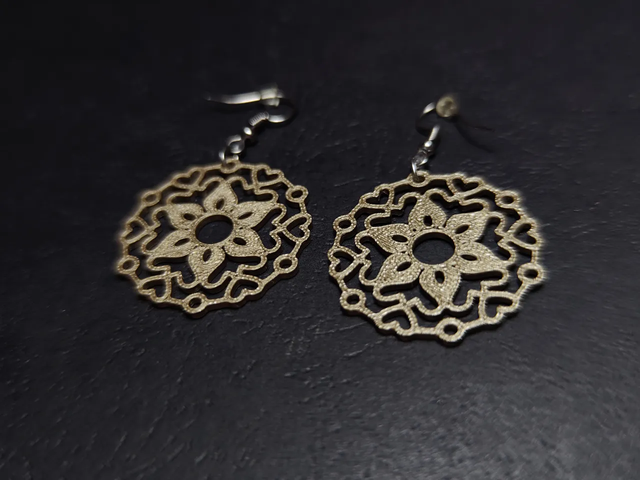 Circle of Gentle Hearts Earrings view 3