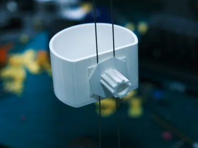 Water and Food Bowl mounted on bird cages, hamster cages, and animal cages