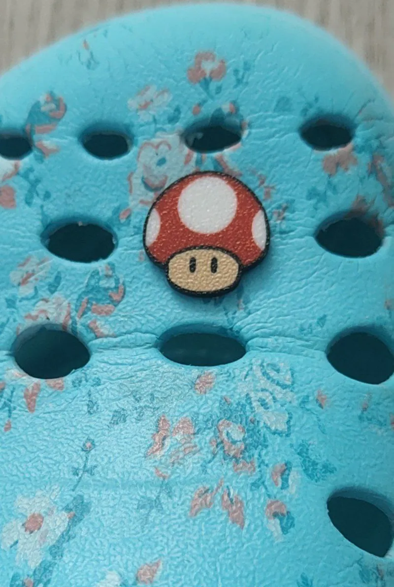 toad croc charm