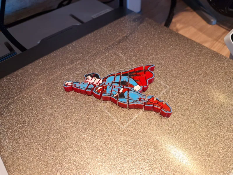 Superman Flexi – Multicolor 3D Model