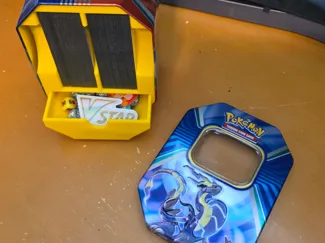 Pokemon Deck Box Insert for the Hexagonal Tins