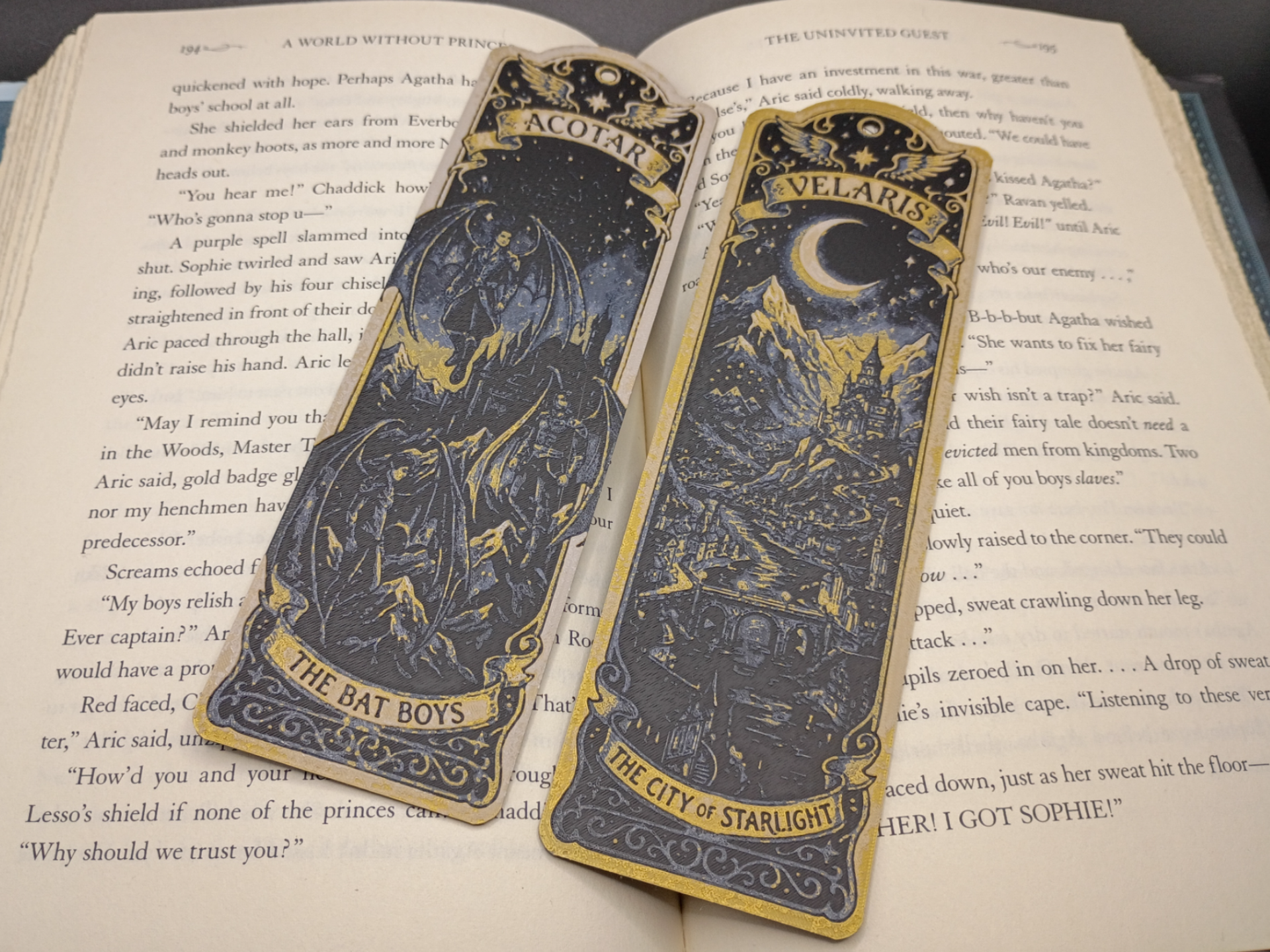 A Court of Thorns and Roses, ACOTAR Bookmark Set