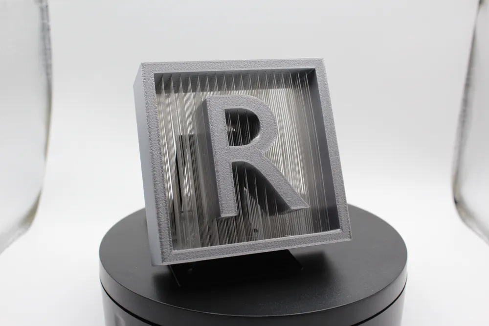 String Alphabet (R) by Iakko3DArt - MakerWorld