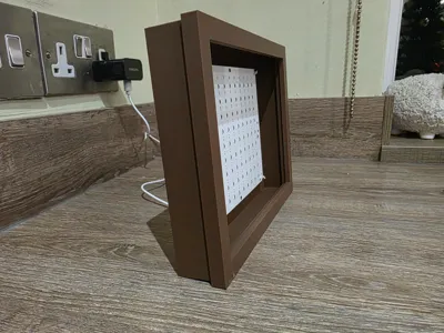 Lithophane Frame 200mm x 143mm for led backlight