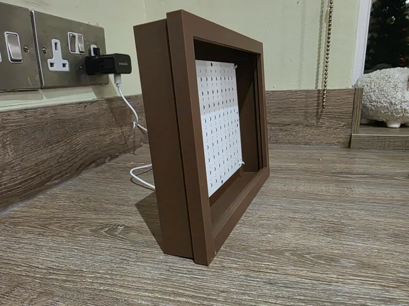 Lithophane Frame 200mm x 143mm for led backlight