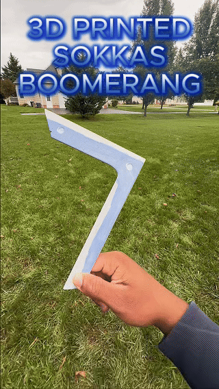 Sokkas Boomerang THAT ACTUALLY WORKS - WATCH VIDEO - 1