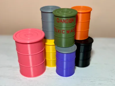 55 Gal Drum / Barrell w/ Snap on Lid