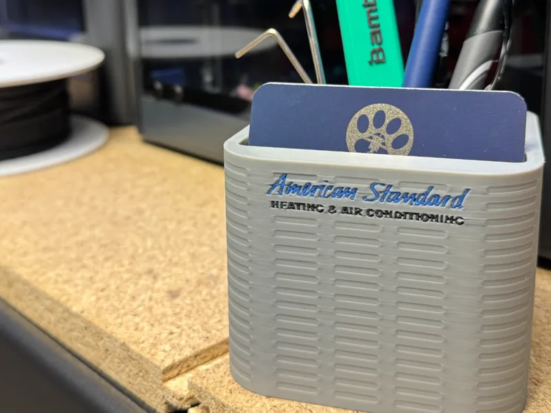 HVAC American Standard Pen Holder & card holder