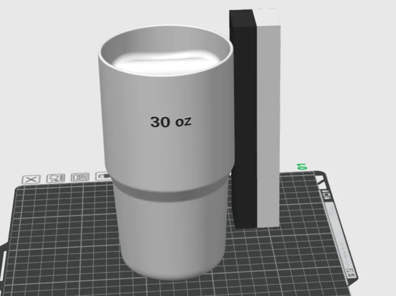 3D Printable 30oz Cup