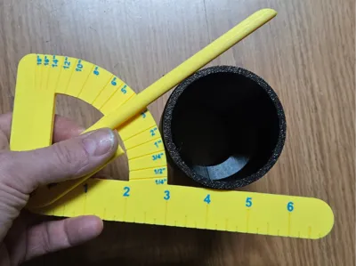 Simple Duct Caliper