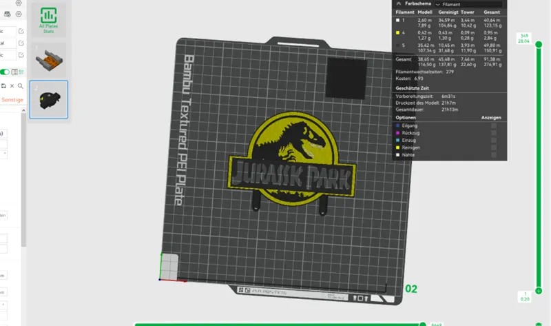 Jurassic Park Headphone Stand