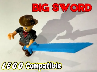 LEGOs BRICK | Big Sword Accessory
