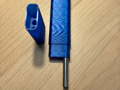 Reusable metal Straws x 3 Carry Case Remixed