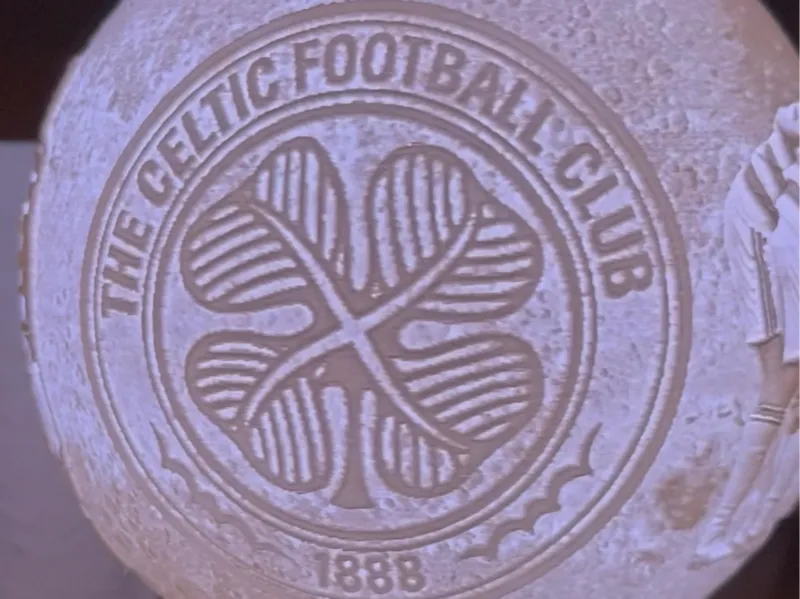 Celtic Globe Lithophane
