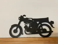 Décoration murale Simson (mobylette) — photo 1