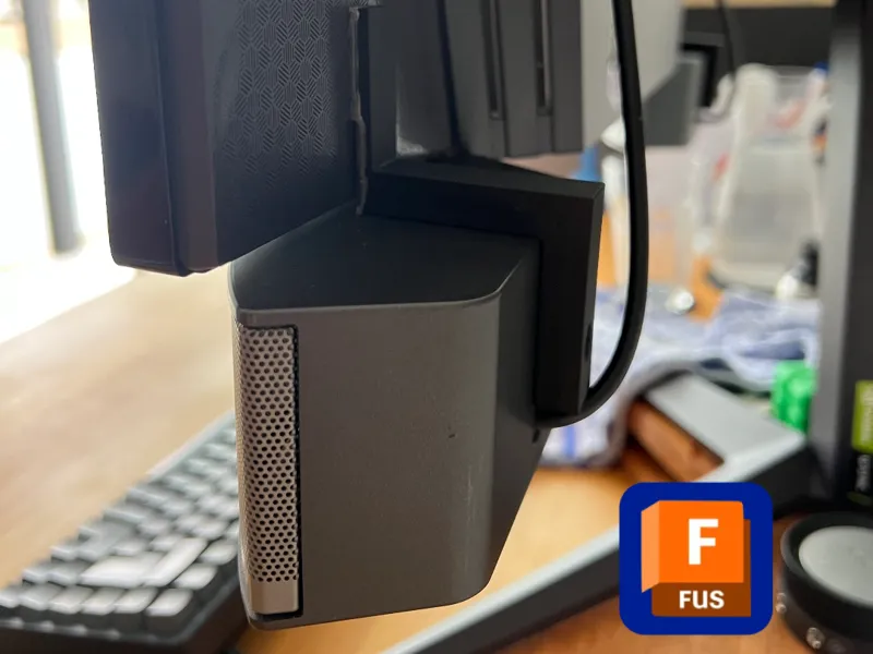Monitor mount for Bose Companion 5 Speakers