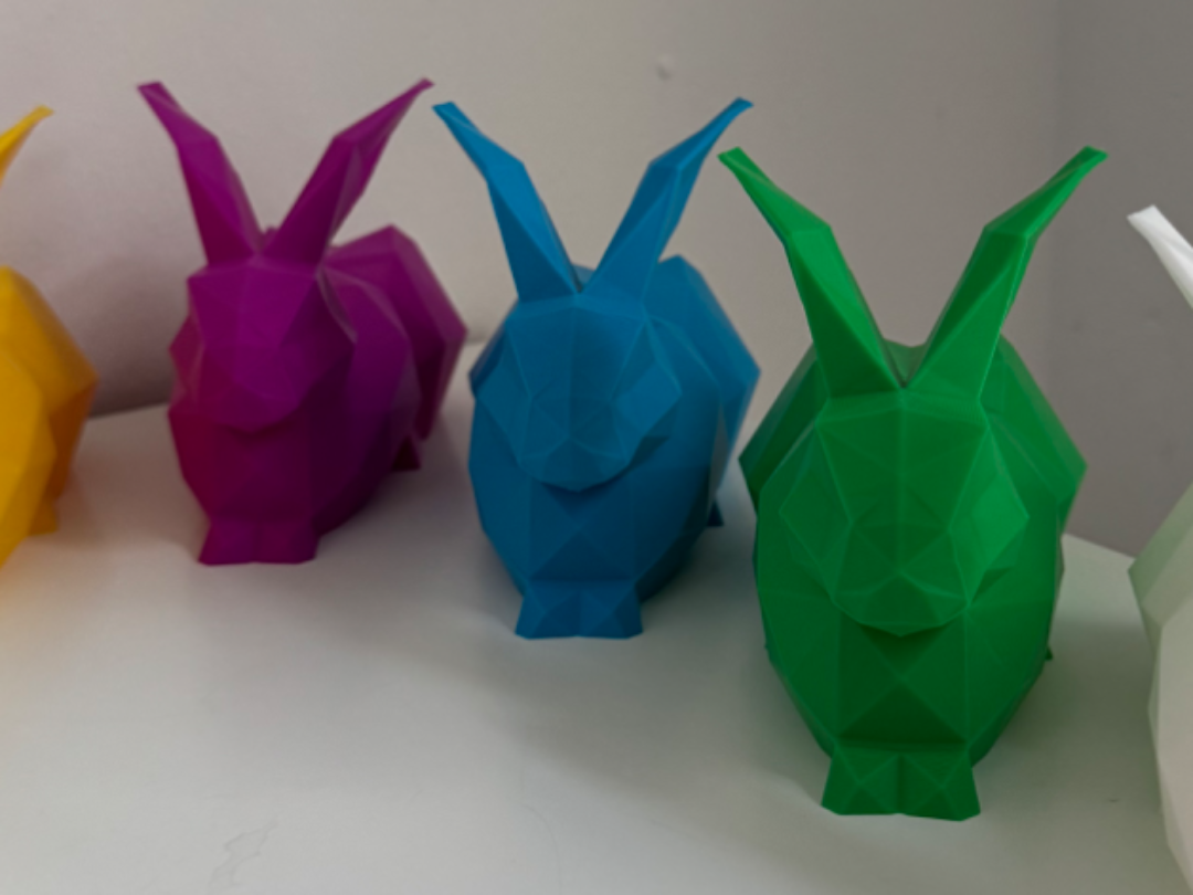 Osterhase Low Poly