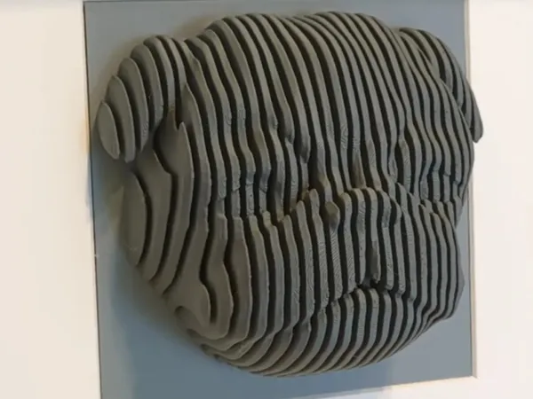 Carlin — sculpture en couches (décoration murale)