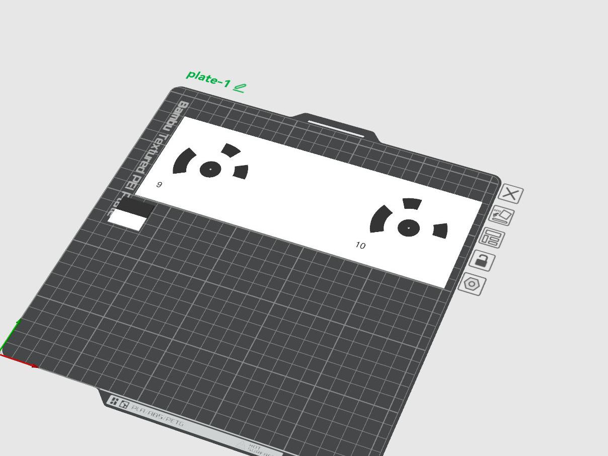 photogrammetry scale bar 15 cm (9-10 number)