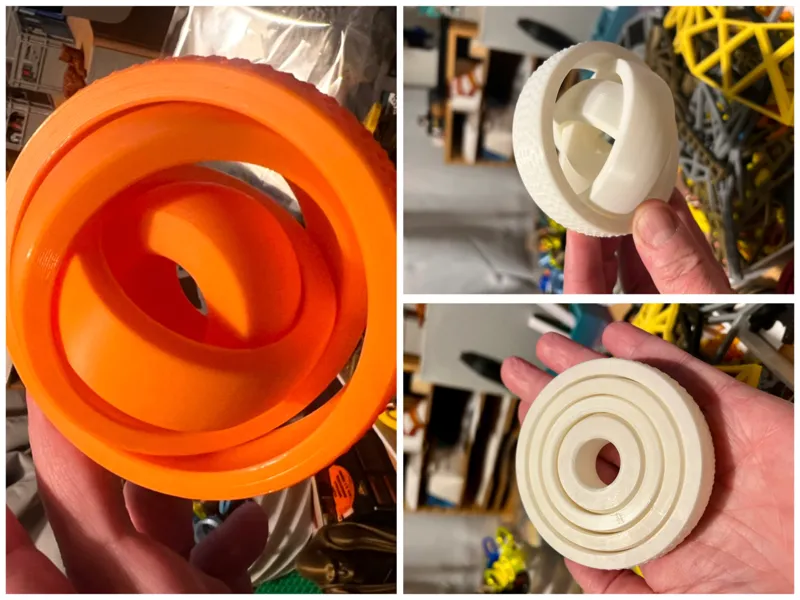 Chunky Gyroscopic Circular Spinner