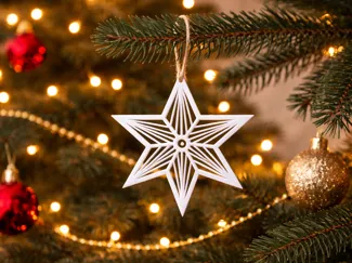 Weihnachtsbaum-Stern