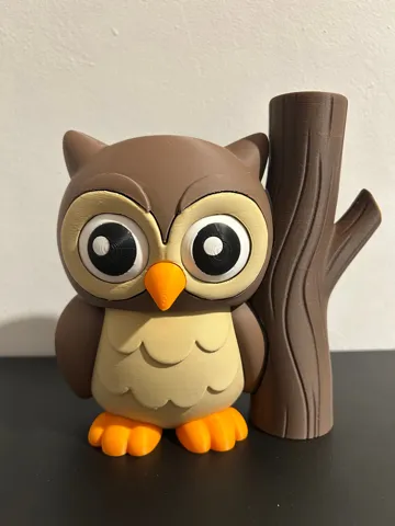 Accesorio para impresora 3D: Cute Owl _ NO AMS — vista de referencia 3
