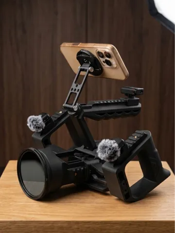 Letrero o emblema decorativo: DJI Osmo Pocket 3 & 4 • Modulares Cinema Rig — vista de referencia 2