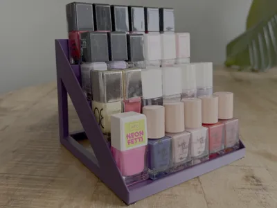 Paint, Nail Polish & Varnish Organizer Stand