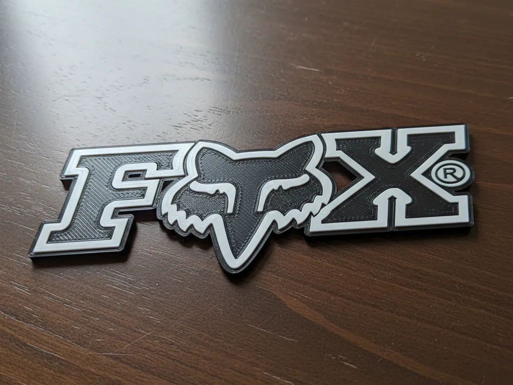 Fox Racing Stl FOX Racing Logo - Free 3D Print Model - MakerWorld