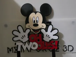 Mickey Cake topper
