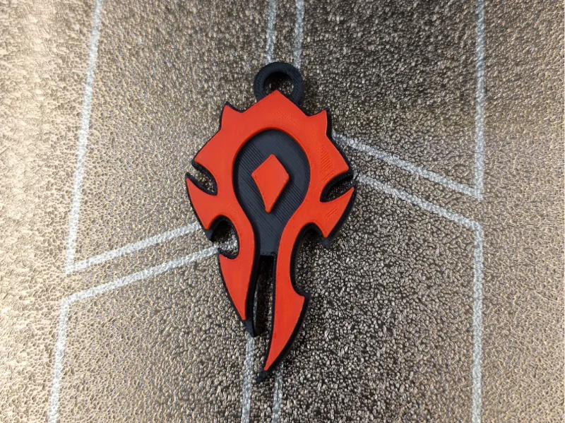 Horde Logo Keyring