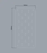 120x240mm，Customized