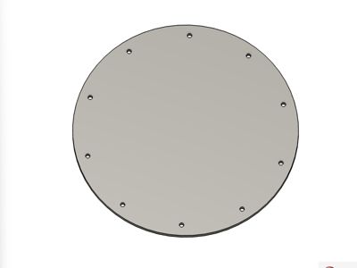 Parametric perforated disc