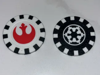 Star Poker Chip Wars Alliance Empire Force Dark