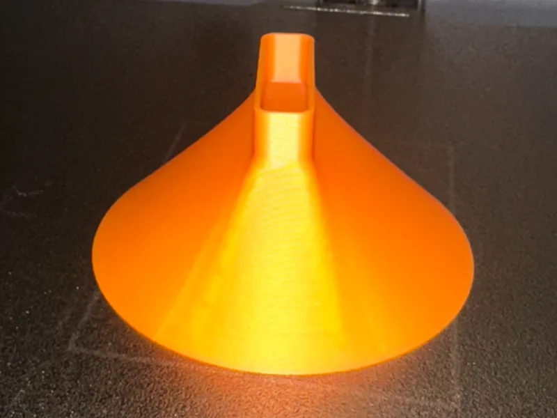 AMS Rectangular Funnel | 37 mm x 11 mm rect.
