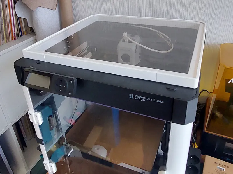 BambuLab P1P top cover transparent