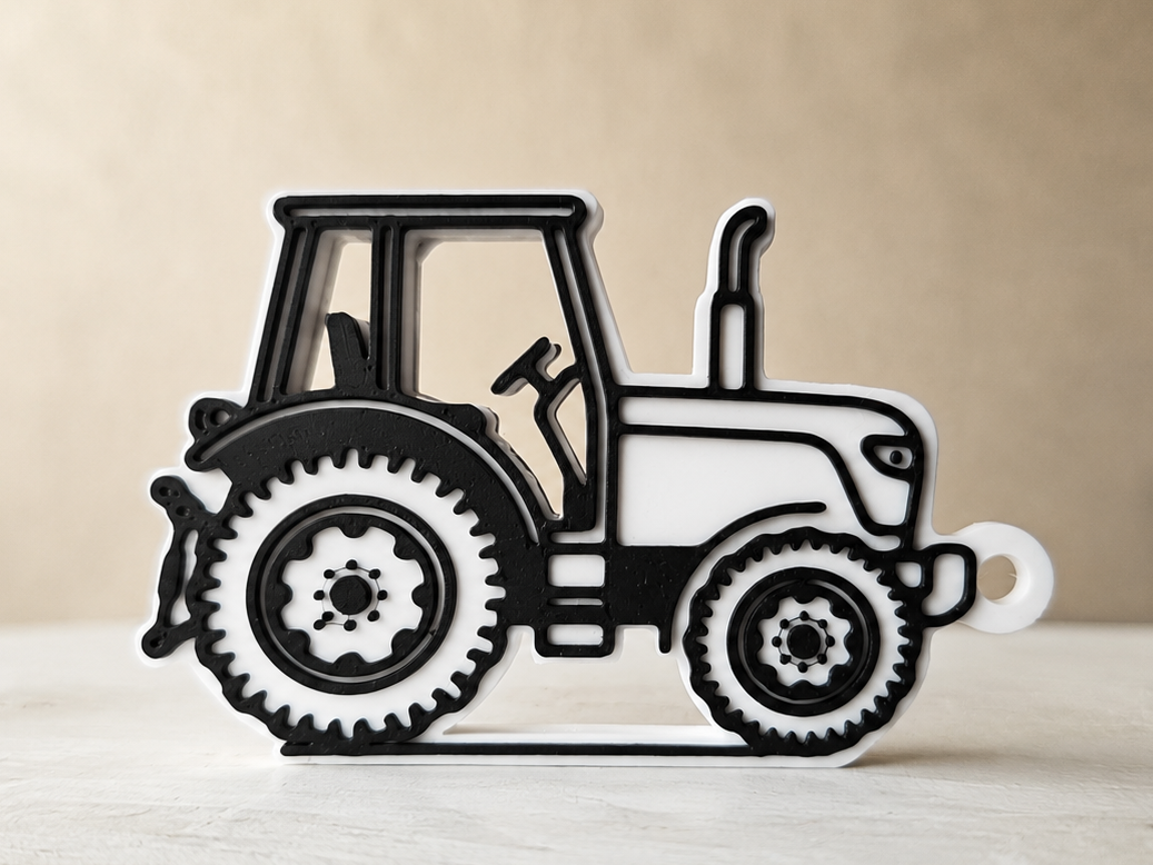 Tractor Keychain – A Small Tractor That Goes