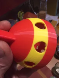 0.2mm layer, 2 walls, 15% infill 2 colours