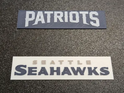 Pats / Seahawks SB-LX for snack stadium